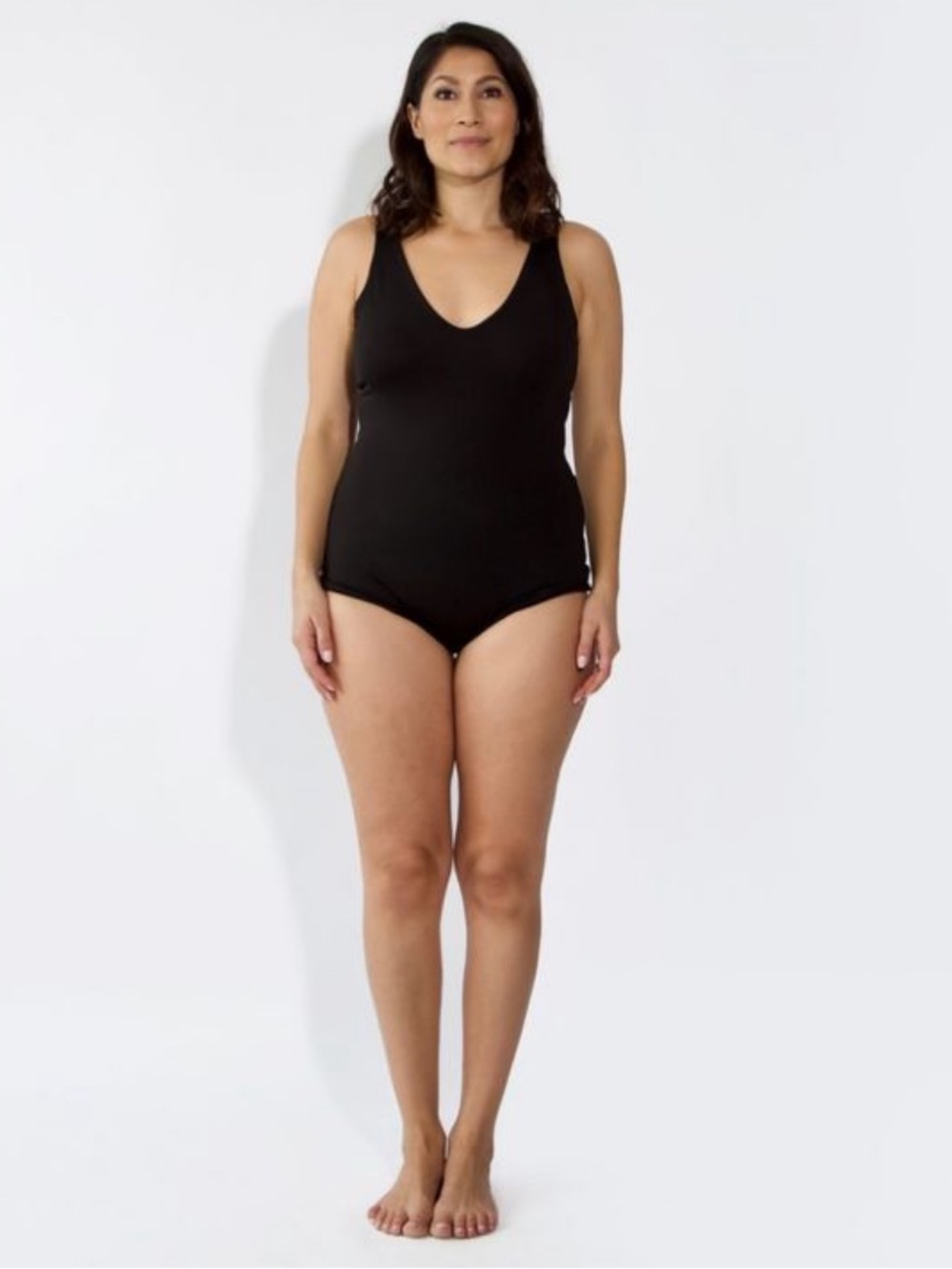 Hackwith Design House Black One Piece Swimsuit xS